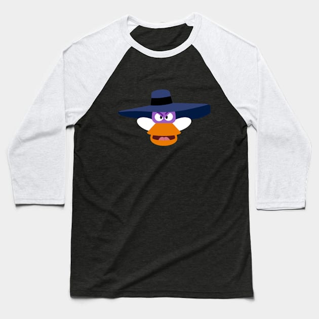 Darkwing Duck Baseball T-Shirt by shallahan